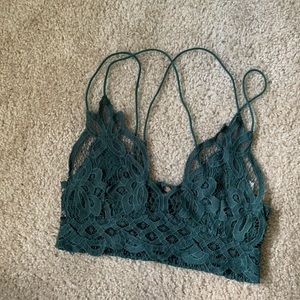 FREE PEOPLE EMERALD GREEN BRALETTE 🐍